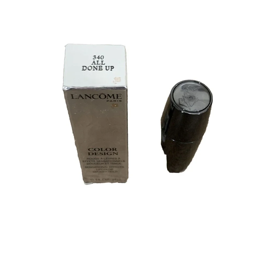 Lancome Color Design Sensational Effect Lip Color ALL DONE UP 340 Lipstick